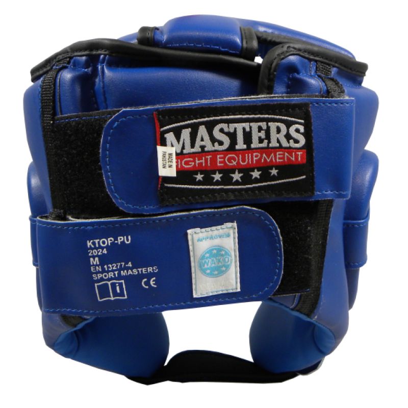 Boxing helmet Masters Ktop-Pu Wako Approved M 02251-02M Accessories/Martial arts equipment/Kask bokserski Your Sports Performance