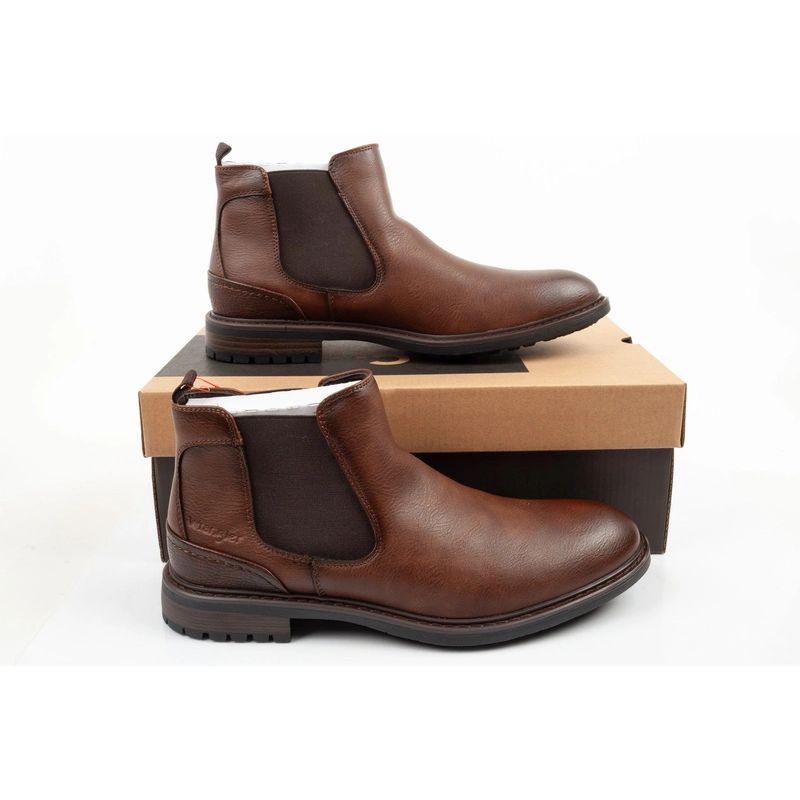 Wrangler men's shoes Chelsea boots Randy elegant fashionable slip-on