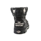 Palladium Stranger Things BAGGY HOPPER TUNNELS Women's 94625-008-M Black Palladium