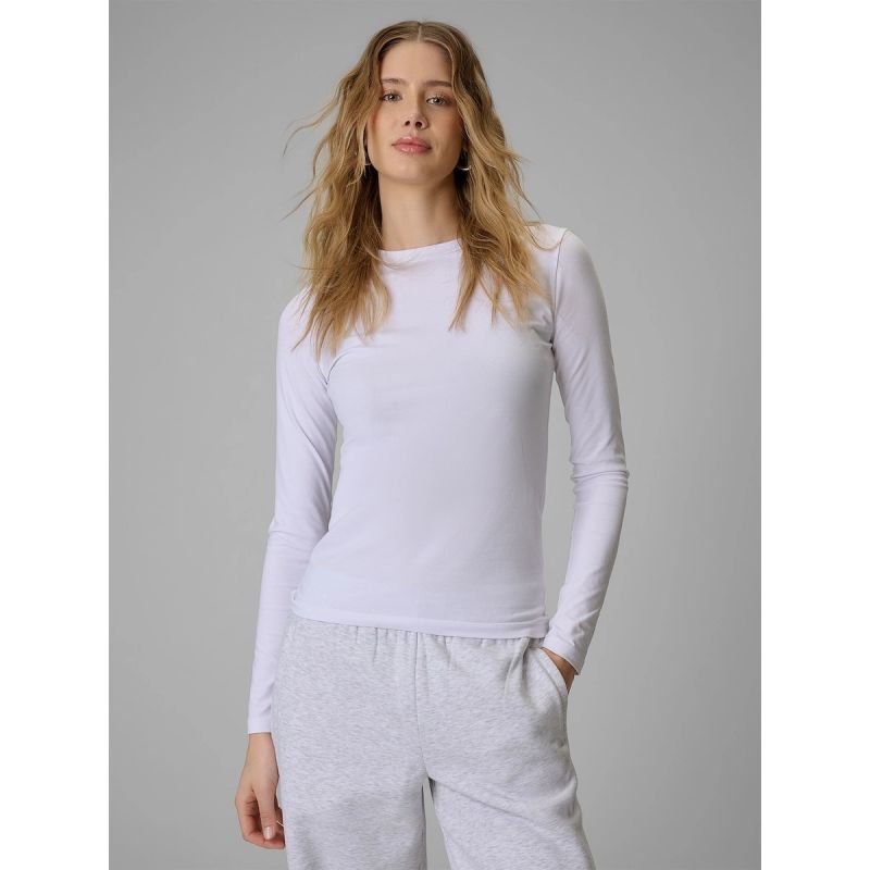 Longsleeve slim smooth women's 4F 4FRSS26TLONF658-10S