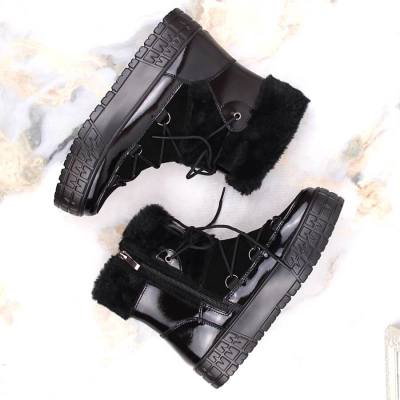 Filippo W PAW475A insulated leather platform boots, black Footwear/Lifestyle/Filippo Your Sports Performance