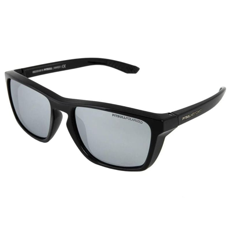 PIT BULL WEST COAST MARZO sunglasses black and silver Odzież/Okulary Your Sports Performance