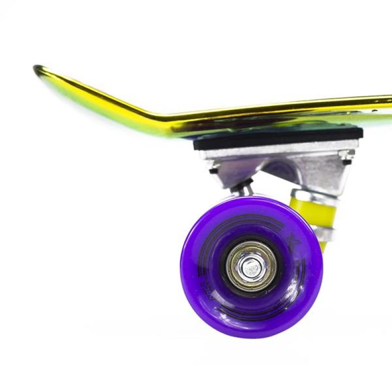 Nils Extreme ELECTROSTYLE PENNYBOARD PNB01 RAINBOW Skateboard Accessories/Skating Your Sports Performance