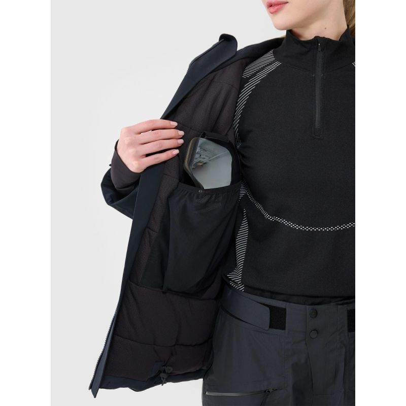 4fpro ski jacket dermizax 20000/20000 membrane women's 4F 4FSAW24TTJAF0860-20S Clothing Your Sports Performance