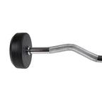 Barbell / Fixed neck Rubberized GSL-40 40 KG HMS Accessories/Training equipment Your Sports Performance