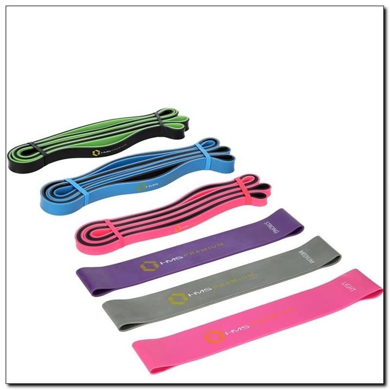 Exercise bands - HMS GU04GU06Pro set 17-33-121 Accessories/Training equipment Your Sports Performance