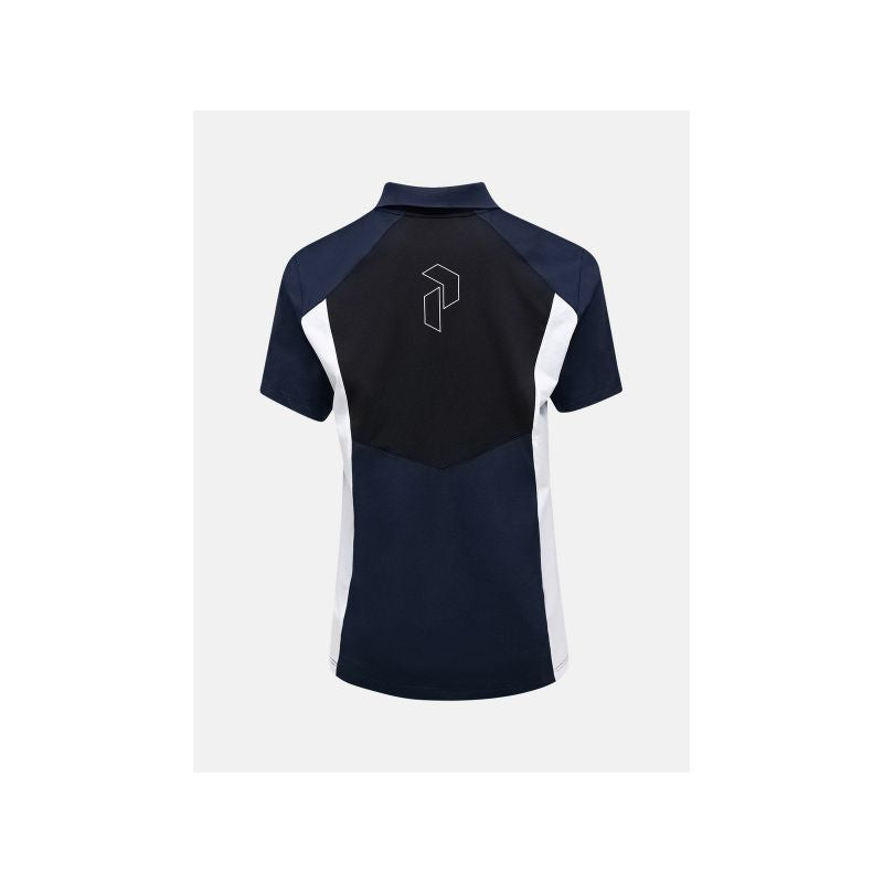 PEAK PERFORMANCE M Swift Polo Men's T-Shirt, Navy Blue