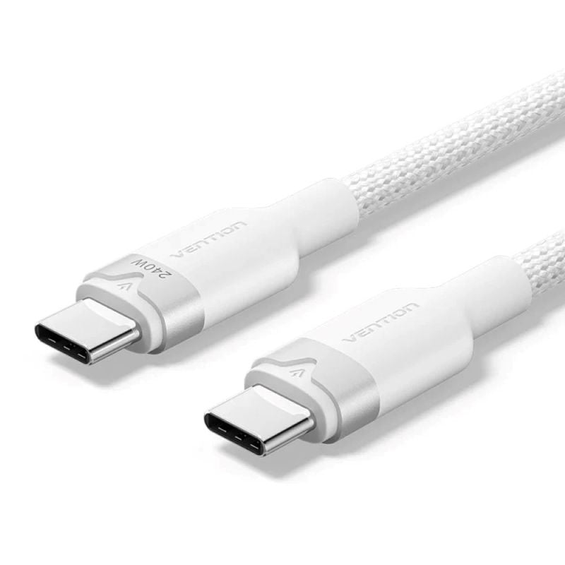 USB-C to USB-C 2.0 PD 3.1 Vention Cable 5A 240W 2m White In preparation Your Sports Performance