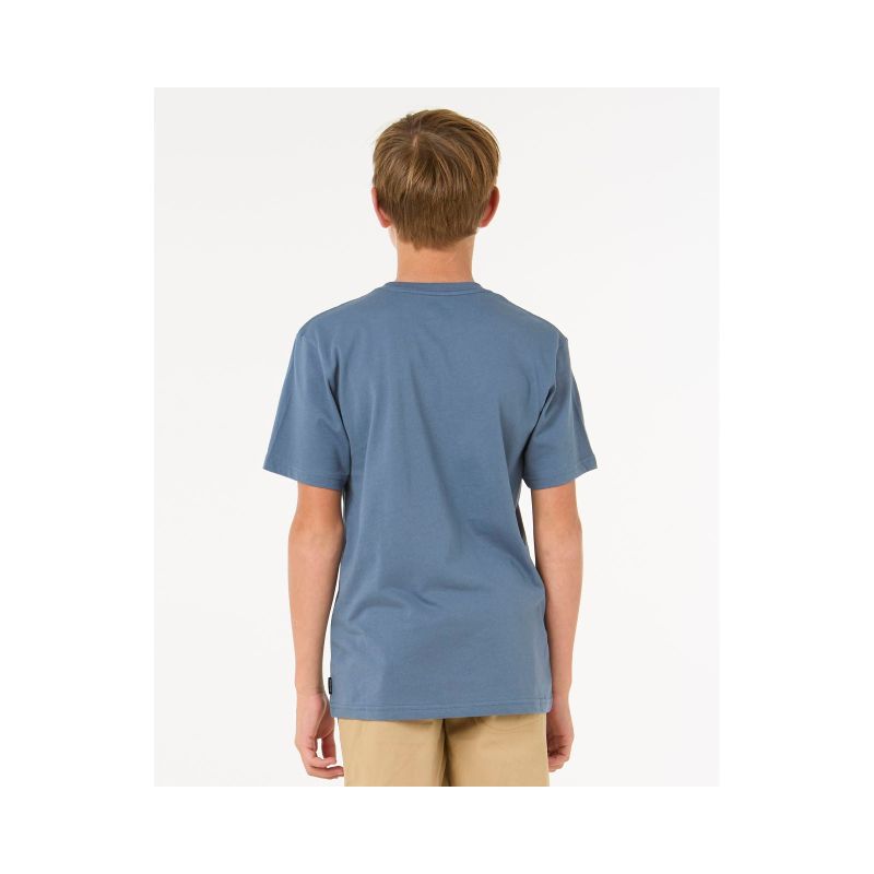 RIP CURL Raw Energy Frame Tee - Boy Navy