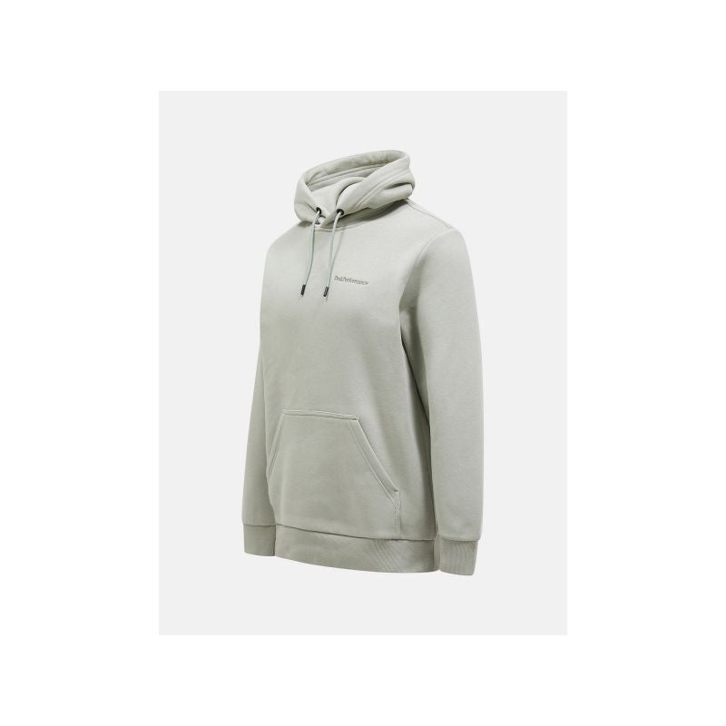 Peak Performance M Original Small Logo Hoo sweatshirt green Peak Performance