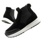 Scholl Beverly Bootie Women's Leather Ankle Boots Black Scholl