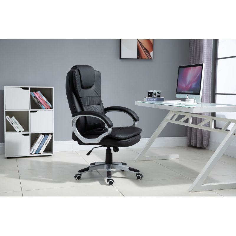 Activejet Office Chair with Massage, Heated YK7304 Black Fotele/Fotele biurowe Your Sports Performance