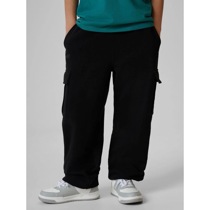 Boys' cargo sweatpants 4F 4FJKAW26TTROM2085-20S