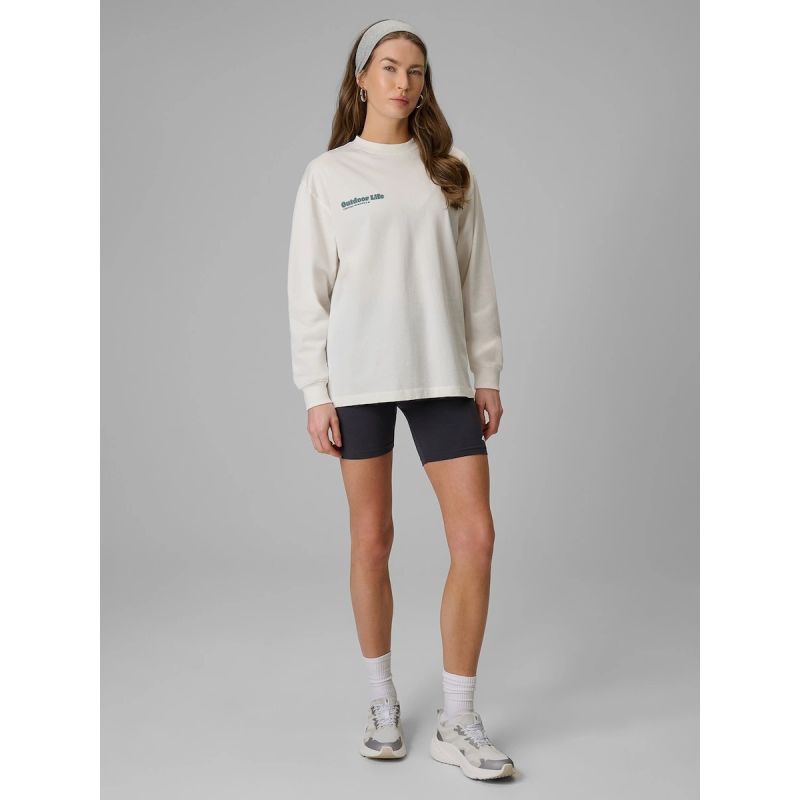 Women's longsleeve regular with print 4F 4FRSS26TSWSF2834-11S 4f