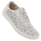 Women's openwork gold shoes Potocki JE19437 Potocki