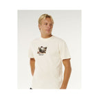 Men's RIP CURL Search Rig Tee White
