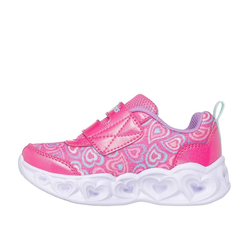 Skechers Kids' Casual Shoes HEART LIGHTS BOOGIE LAND 303258N HPMT Skechers