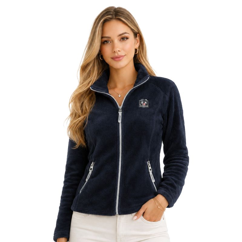 Women’s fleece jacket Geographical Norway TICARINA NAVY DB LADY 0124 (WZ8080F/GN-NAVY)