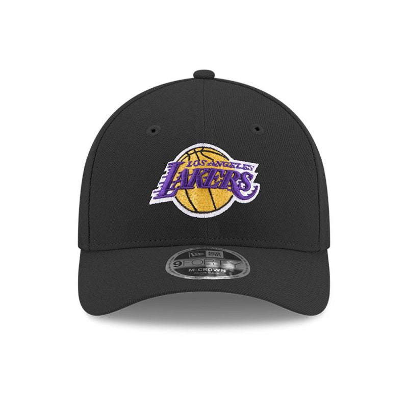 New Era 9FORTY Los Angeles Lakers NBA Team M-Crown Black Snapback Cap - 60755479 Odzież/Czapki/Czapki z daszkiem Your Sports Performance