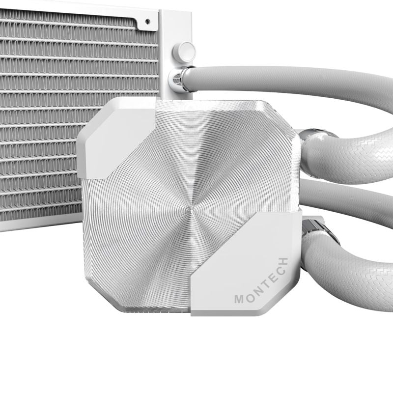 Montech HyperFlow Silent AiO Water Cooling - 360mm, White Chłodzenie/Chłodzenie - wentylatory Your Sports Performance