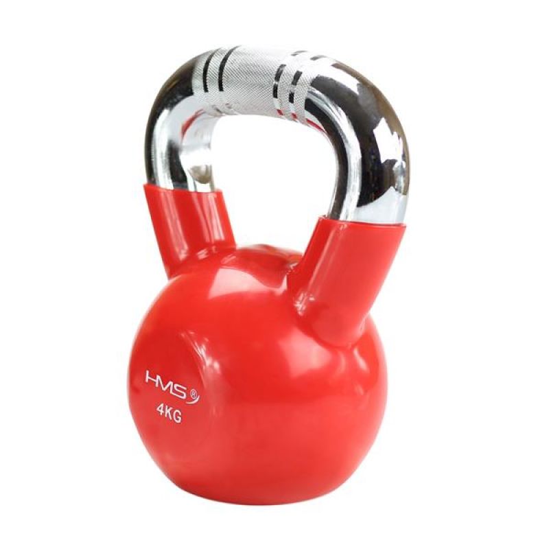 Kettlebell cast iron knurled handle HMS KTC10 RED Accessories/Training equipment Your Sports Performance