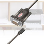 UNITEK ADAPTER USB-C - 1X RS-232, Y-1105K Kable i adaptery/Adaptery, przejściówki Your Sports Performance