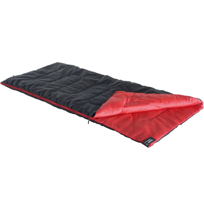 High Peak Ranger Sleeping Bag (180x75cm) Navy/Red L-zip 26030 To be categorized Your Sports Performance