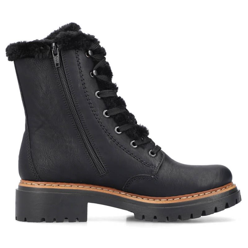 Rieker W 72625-00 RKR714 Fur Boots Footwear/Lifestyle/Rieker Your Sports Performance