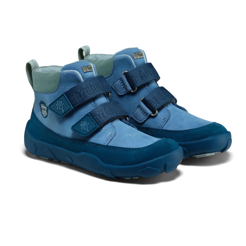 Affenzahn Friendy Shark Leather Barefoot Boots (01488-30211)
