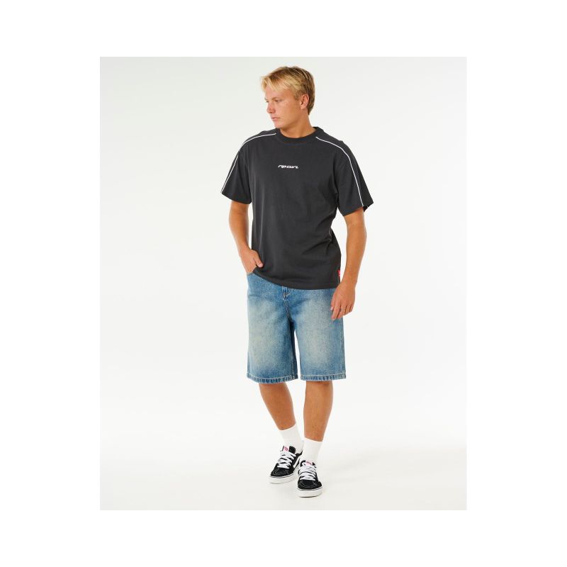 RIP CURL Inner Visions Panel Tee Black
