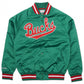 Mitchell &amp; Ness NBA Milwaukee Bucks Lightweight Jacket M STJKMG18013-MBUDKGN Clothing/Lifestyle/Mitchell & Ness Your Sports Performance