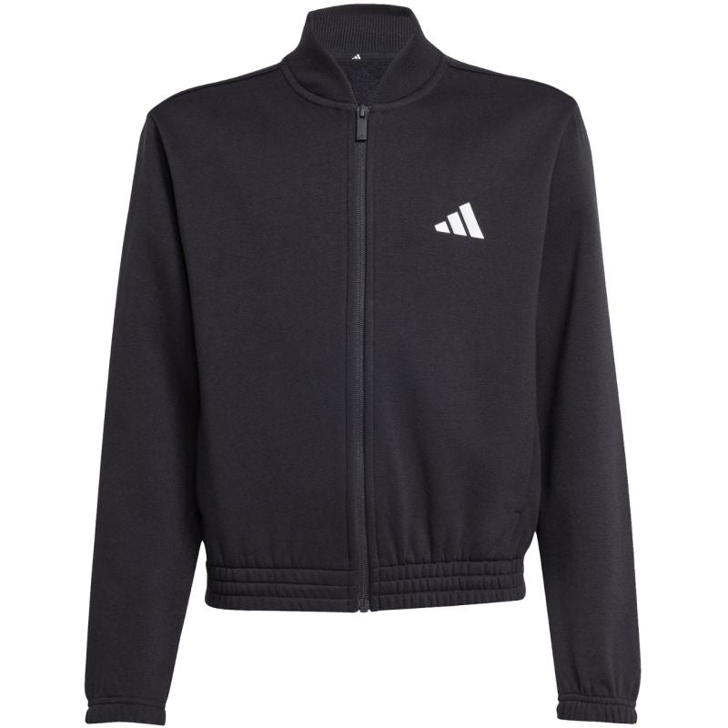 adidas Junior Girls Glam Tracksuit Black JL7474 In preparation Adidas