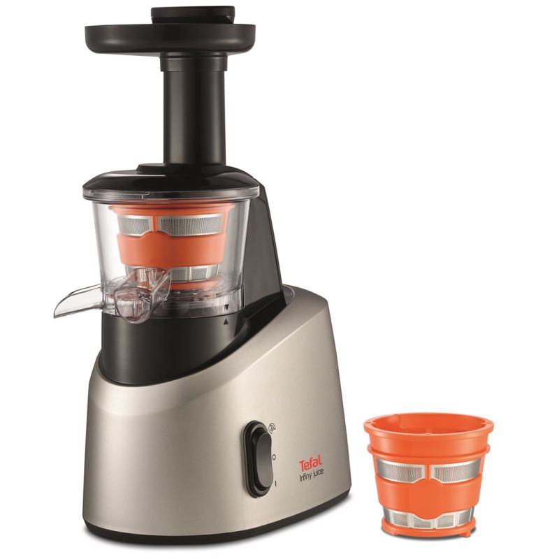 Tefal ZC255B slow juicer (200W; silver) AGD - Produkty/Wyciskarki wolnoobrotowe Your Sports Performance