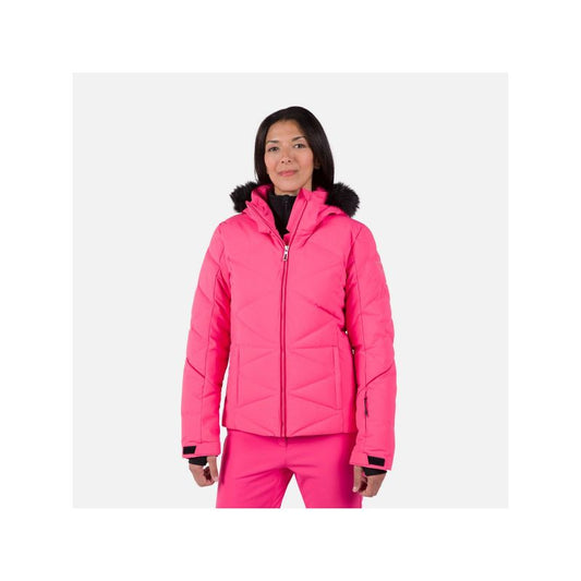 Rossignol W Staci Jkt Jacket Pink Import z PMSport Your Sports Performance