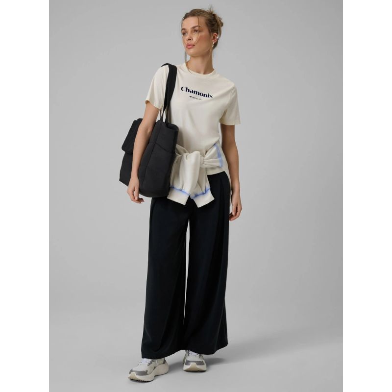 Women's loose T-shirt with print 4F 4FRAW25TTSHF3409-12S 4f