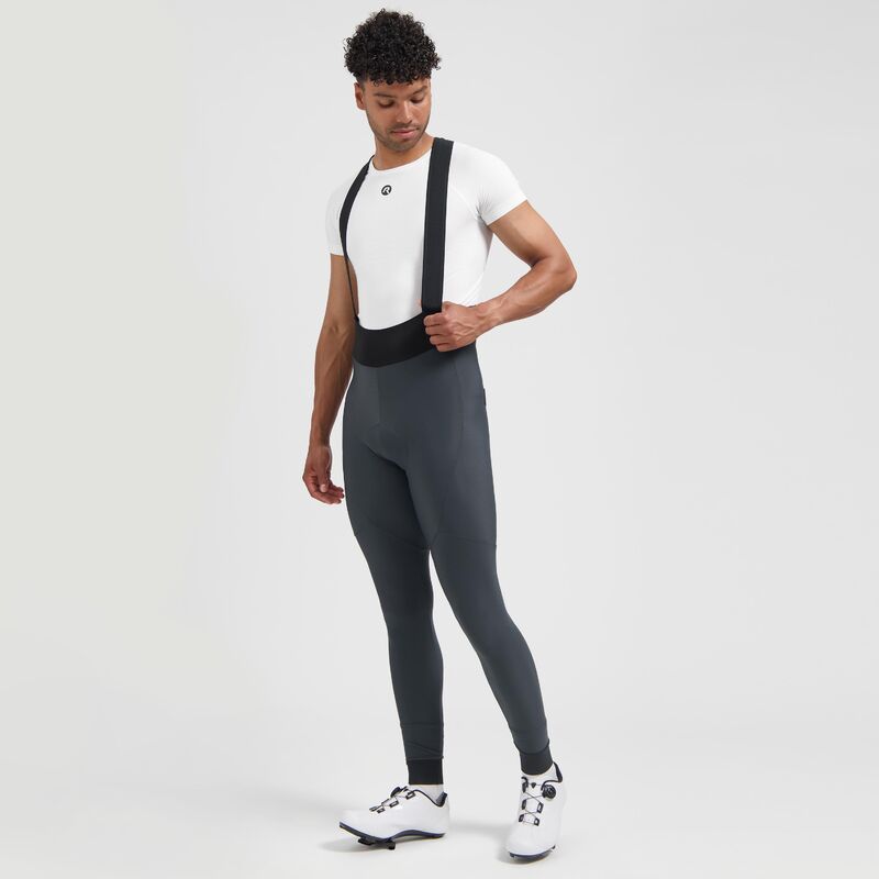 Rogelli SIGNATURE cycling pants gray XL Rogelli/Rower/Men/Spodnie Your Sports Performance