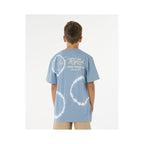 RIP CURL Pacific Rinse Fin Tee-Boy Blue