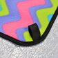 METEOR PICNIC BLANKET 200x200 cm XXL zigzags multicolor To be categorized Your Sports Performance