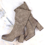 Jezzi W JEZ416B khaki insulated ankle boots with elastic band Footwear/Outdoor/Jezzi Your Sports Performance