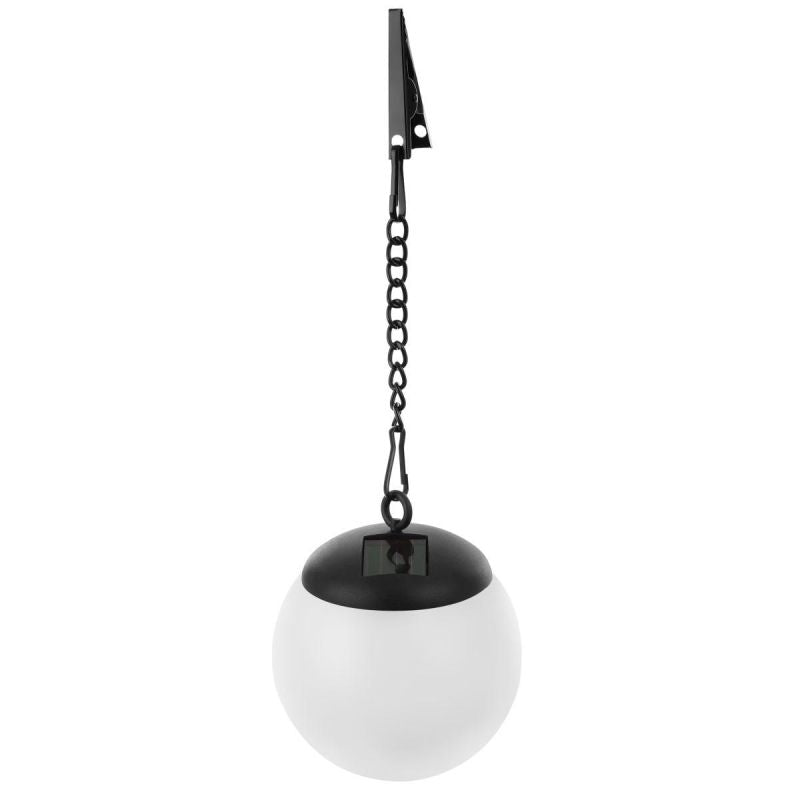 SOLAR LAMP PLASTIC BALL HANGING WITH CLIP 10X30CM SET OF 2 PCS Home and Garden/Lighting Your Sports Performance