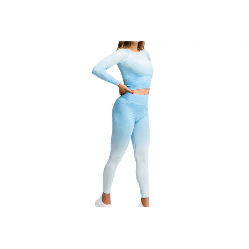 GymHero Leggings Ombre W LEG-BABYBLUE Clothing/Training/GymHero Your Sports Performance