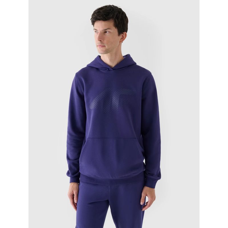Men's sweatshirt with hood, open, 4F 4FWMM00TSWSM1766-31S *Kategoria tymczasowa Your Sports Performance