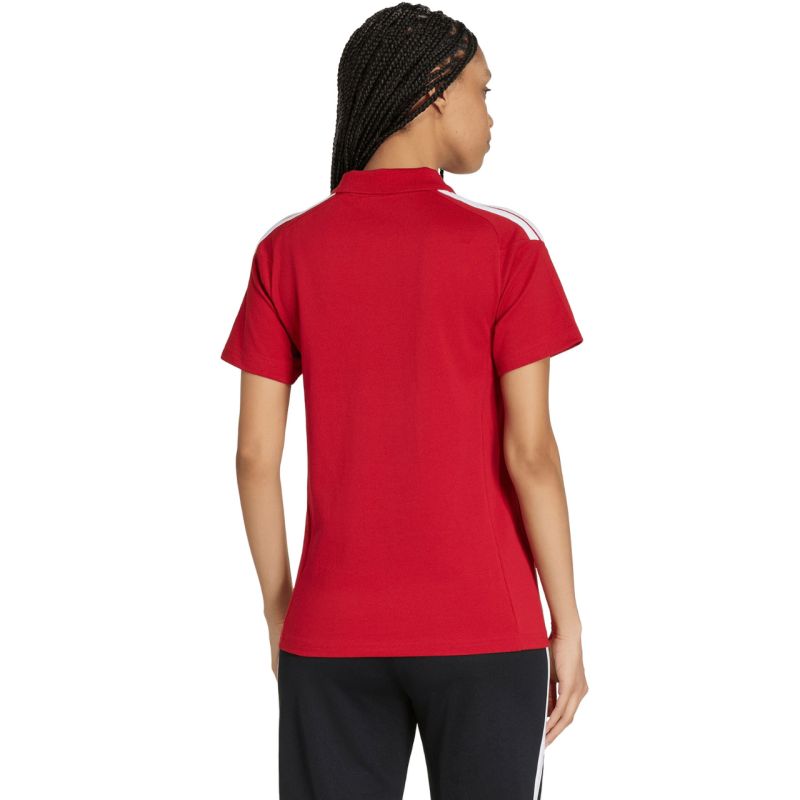 Women's adidas Tiro 26 League Polo Shirt red KF9099