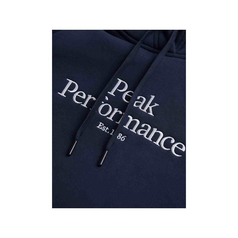 Peak Performance W Original Hood Blue Clothing Your Sports Performance