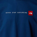 The North Face S/S Never Stop Exploring Tee M NF0A87NSD1R Clothing/Lifestyle/T-shirts/The North Face North Face