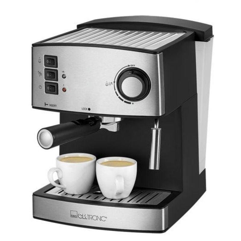 Clatronic ES 3643 espresso machine (850W, silver) AGD - Produkty/Ekspresy do kawy Your Sports Performance
