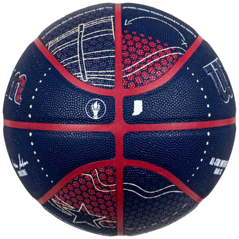 Wilson NBA All-Star 2024 Indianapolis Collector Ball WZ2015601XB Accessories/Balls/Basketball Your Sports Performance