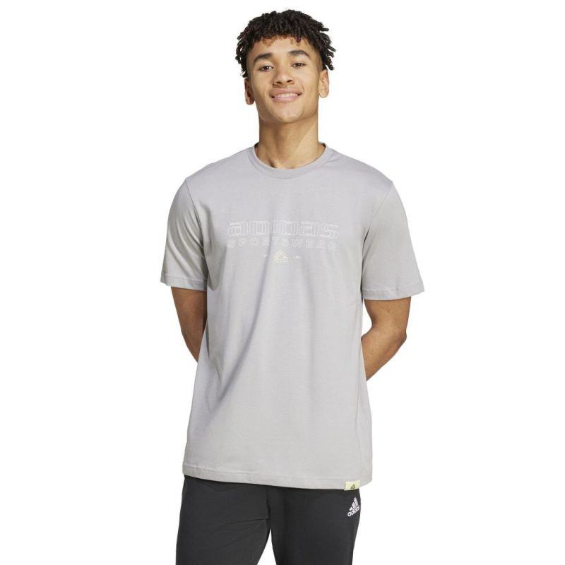 T-shirt adidas Tech Linear Graphic M IY0728 Clothing/Lifestyle/T-shirts Adidas