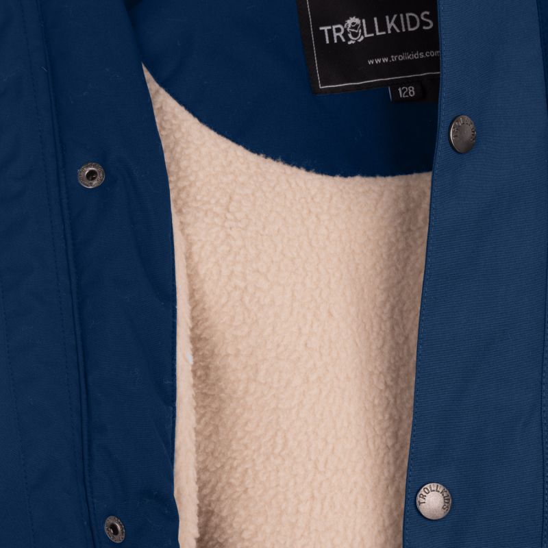 Trollkids Kids Gudvangen Jacket waterproof insulated jacket for children navy blue (354-142) In preparation Your Sports Performance