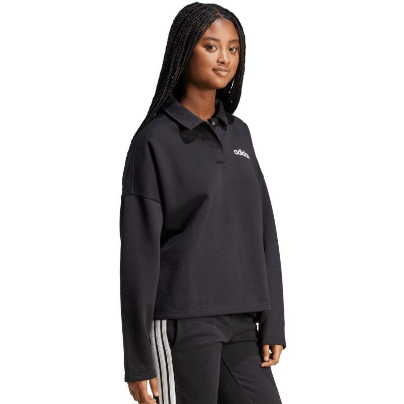 adidas Essentials Linear Polo Sweatshirt W JM1946 Clothing/Lifestyle/adidas Adidas